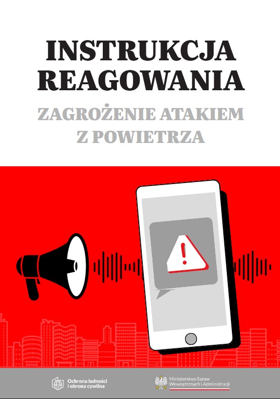 Ikona do artykułu: Instrukcja reagowania - zagrożenie atakiem z powietrza