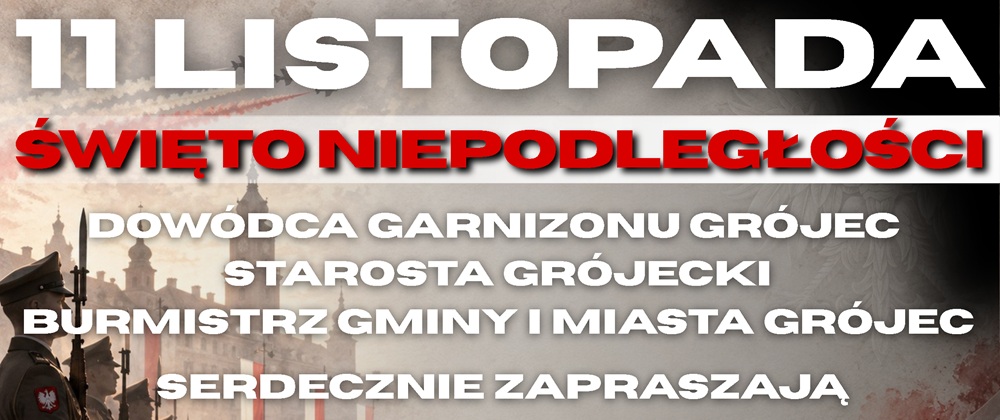 Więcej o: Zapraszamy na Święto Niepodległości 11 listopada
